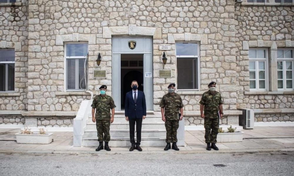 Επίσκεψη ΥΦΕΘΑ Αλκιβιάδη Στεφανή στην Περιοχή Ευθύνης της 1ης Στρατιάς